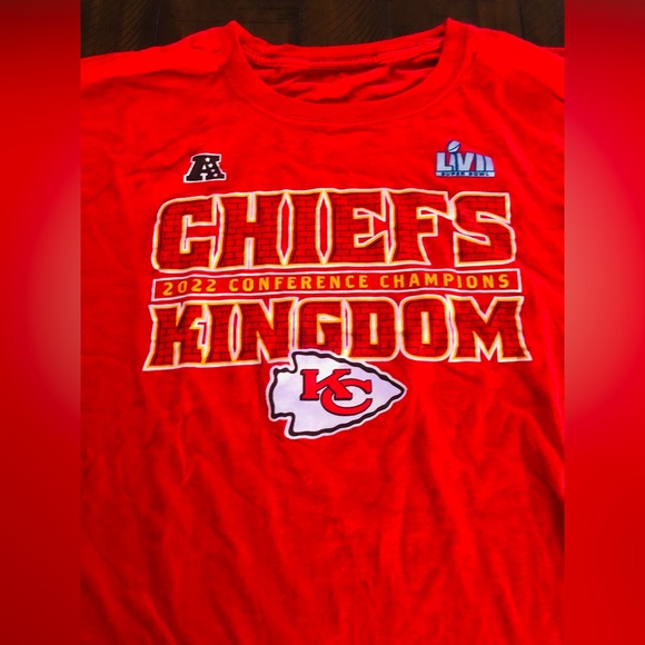 KC Chiefs 2020 Conference Champions 2XL unisex T-Shirt - Picture 1 of 4